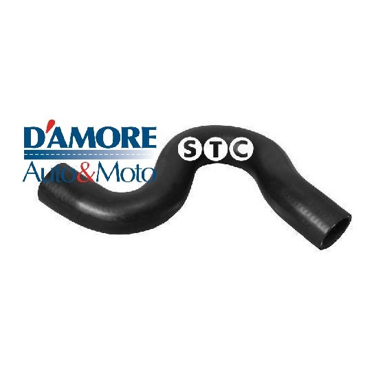 TUBO ACQUA GOMMA CITROEN C4 PEUGEOT 307 1.4 SUPERIORE RADIATORE->TERMOSTATO