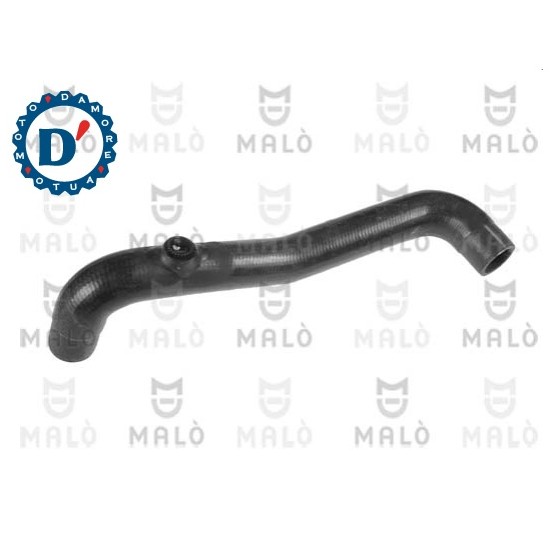 TUBO ACQUA GOMMA FORD ESCORT VI VII 1.8 TD SUPERIORE RADIATORE->FLANGIA TERMOSTATO