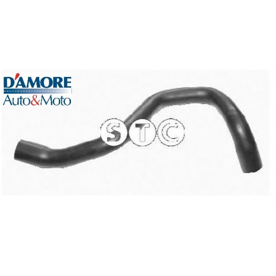 TUBO ACQUA GOMMA FORD FOCUS 1.8 TDDI RADIATORE SUPERIORE->TERMOSTATO