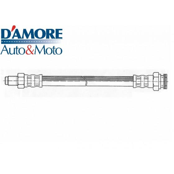 TUBO FLESSIBILE FRENO FIAT ALFA ROMEO 156 PUNTO (176) LANCIA Y ANT L395 M10X1 F10X1