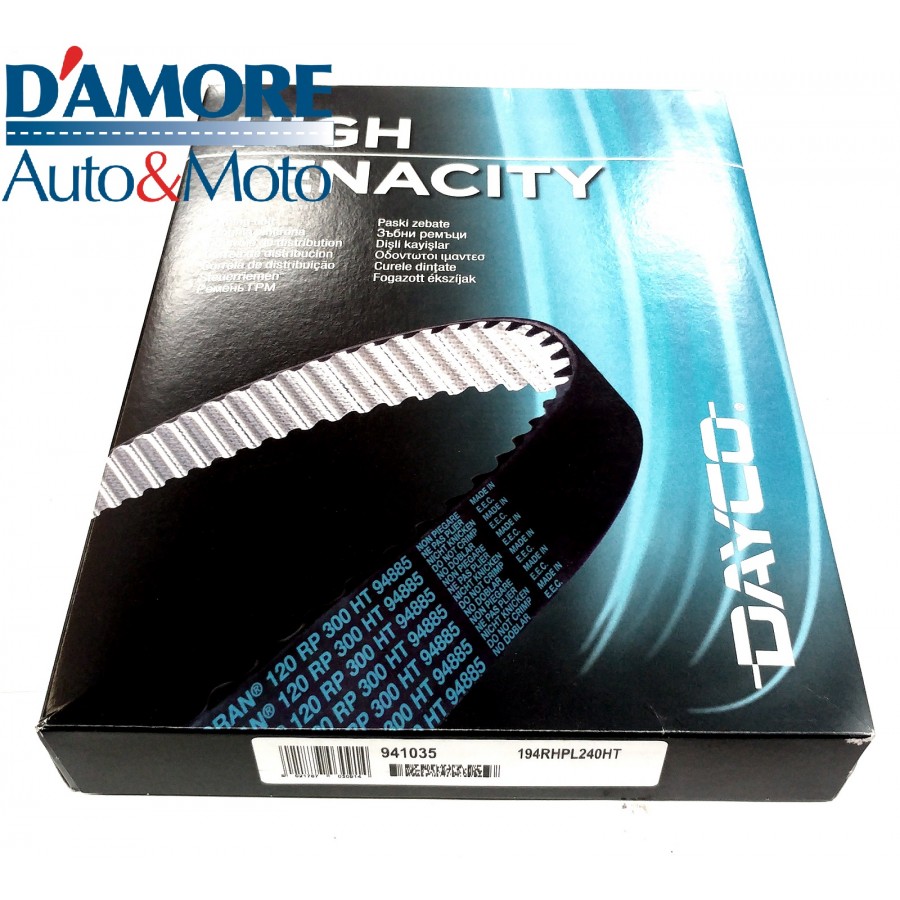 CINGHIA DISTRIBUZIONE 194RHPL240HT ALFA ROMEO MITO FIAT BRAVO LANCIA DELTA III 1.6 JTDM