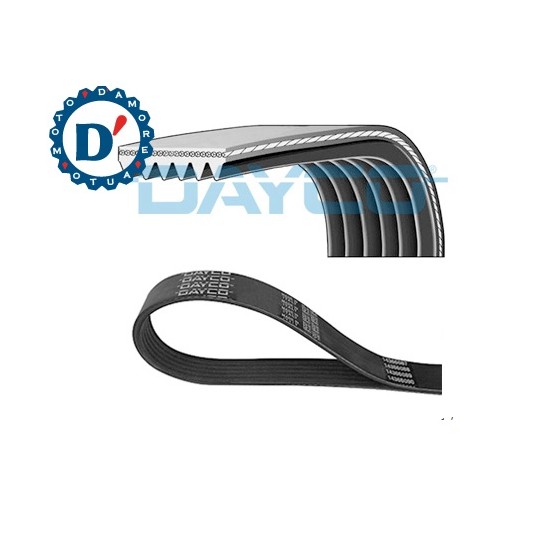 CINGHIA POLI V K6 1195 FIAT IDEA PUNTO (188) LANCIA MUSA 1.9 JTD MERCEDES GLA (X156) 180CDI