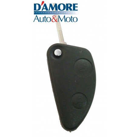 COVER CHIAVE ALFA ROMEO 2 TASTI CON LAMIERINO SENZA LOGO