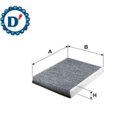 FILTRO ARIA ABITACOLO L255 L202 H36 FORD C-MAX FOCUS III KUGA S-MAX