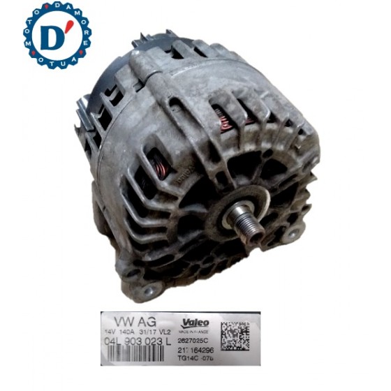 ALTERNATORE AUDI A4 (8K) A5 (8F) Q5 (8R) VOLKSWAGEN GOLF VII PASSAT (3G) TIGUAN (AD1, AX1) 12V 140A SENZA PULEGGIA