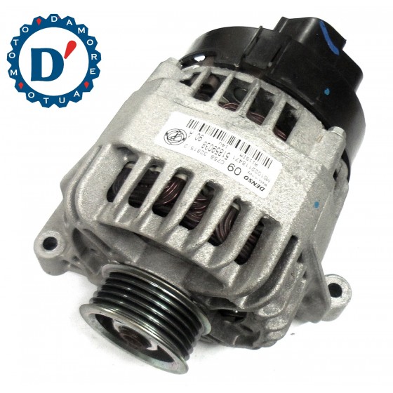 ALTERNATORE FIAT 500 (312) GRANDE PUNTO (199) STILO (192) 1.2 1.4 105A SENZA STOP & START