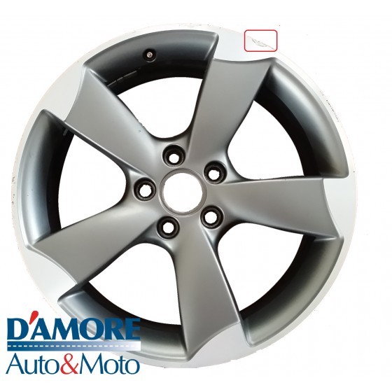 CERCHIO RUOTA LEGA AUDI A3 8P A3 SPORTBACK 8PA 09-12 18\' 7,5JX18 ET54\'