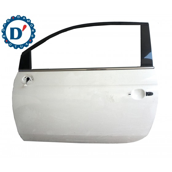 PORTA FIAT NUOVA 500 (312) ANTERIORE SX BIANCA NUDA