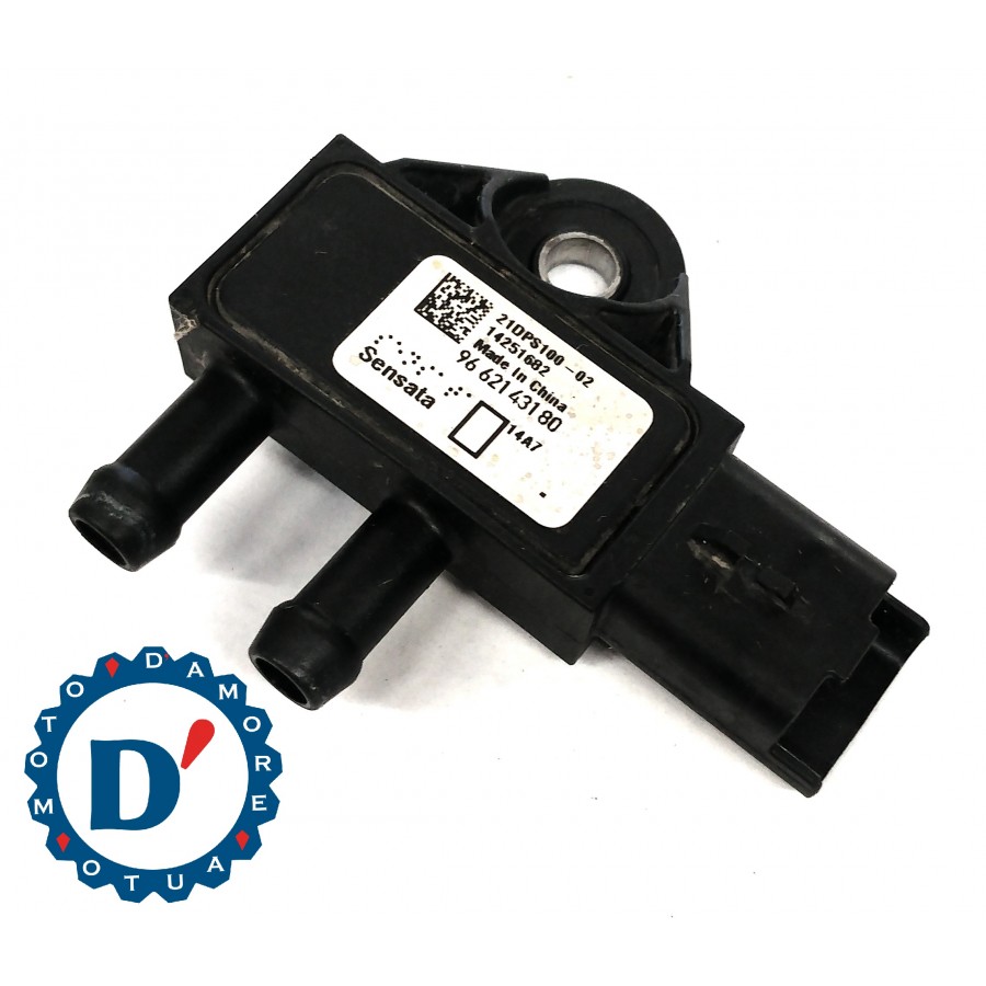 SENSORE PRESSIONE GAS SCARICO DPF CITROEN C3 C4 C5 DS4 FIAT SCUDO (270) PEUGEO 207 307 308 508 EXPERT 1.6 HDI 2.0 HDI DIFFERENZI