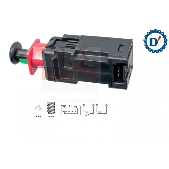 INTERRUTTORE LUCE FRENO FIAT FIORINO QUBO (225) GRANDE PUNTO (199) OPEL ASTRA H CORSA D E MERIVA B