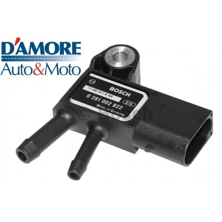 SENSORE PRESSIONE GAS SCARICO DPF MERCEDES CLASSE C (W204) A (W169) R (W251) E (W212) SPRINTER (906) DIFFERENZIALE FAP