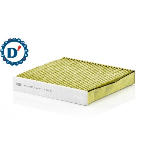 FILTRO ARIA ABITACOLO L210 L200 H36 DACIA LOGAN II SANDERO RENAULT CLIO IV ai carboni attivi con polifenolo