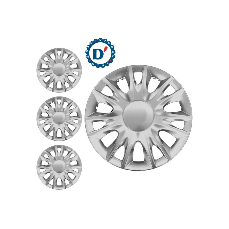 COPPA RUOTA 15 LANCIA Y 2016 SET 4 PZ NON ORIGINALE