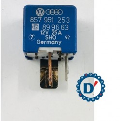 RELAIS AUDI WOLKSWAGEN 12V 25A 4 POLI 857951253